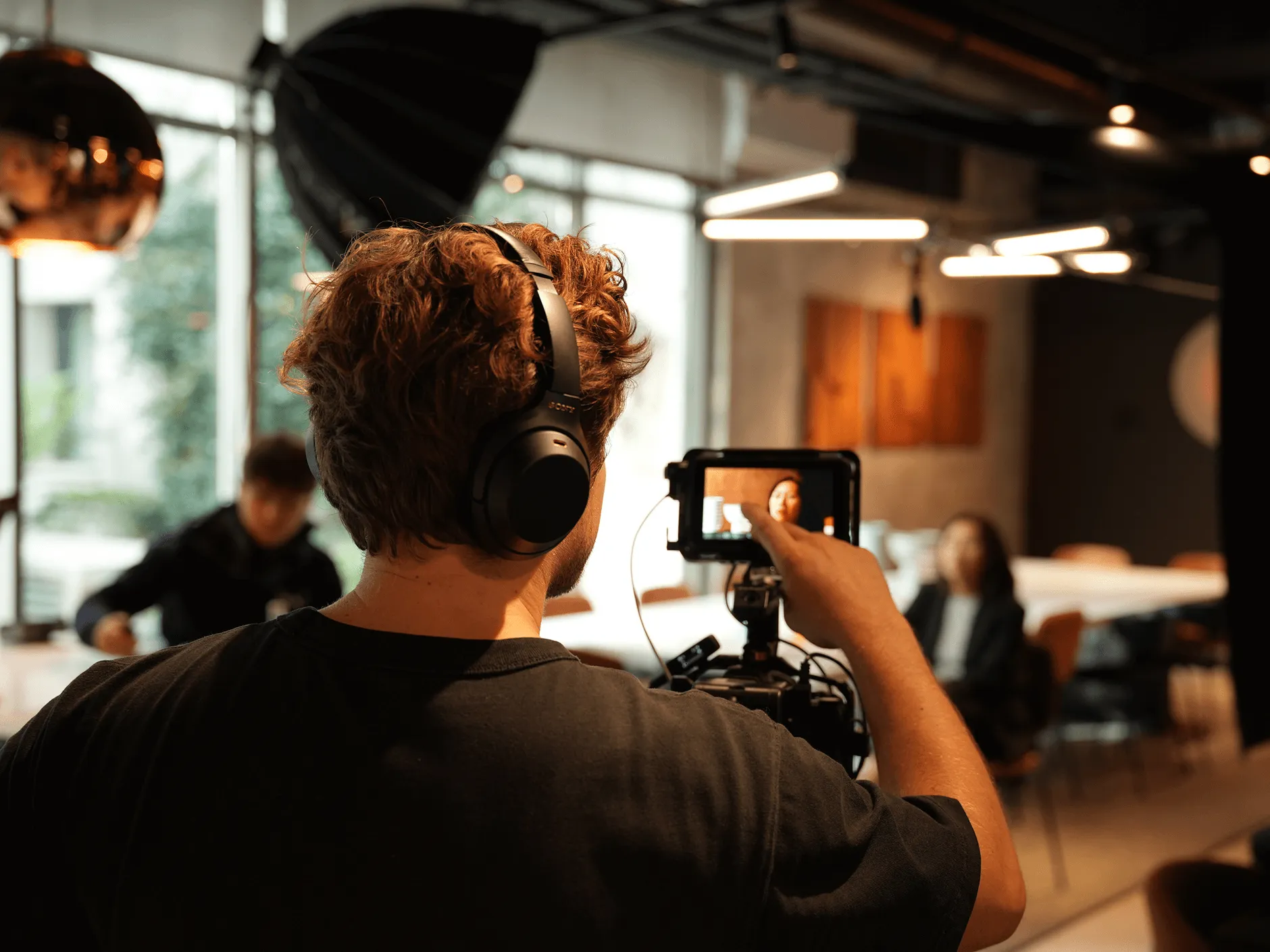 Réalisateur Biux en studio