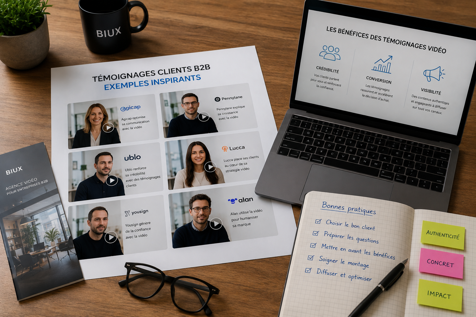 Vidéo témoignage client B2B